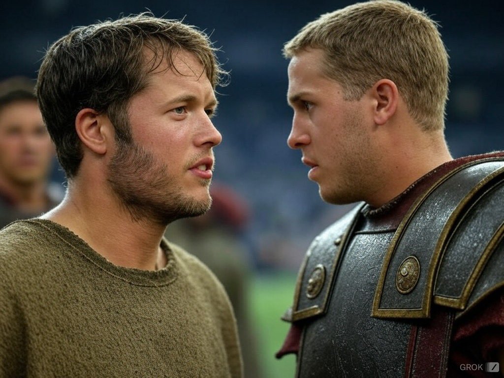 kytheramsguy's tweet photo. We all know how this story ends… #RamsHouse #DavidvGoliath https://t.co/b9zL6NZc5J