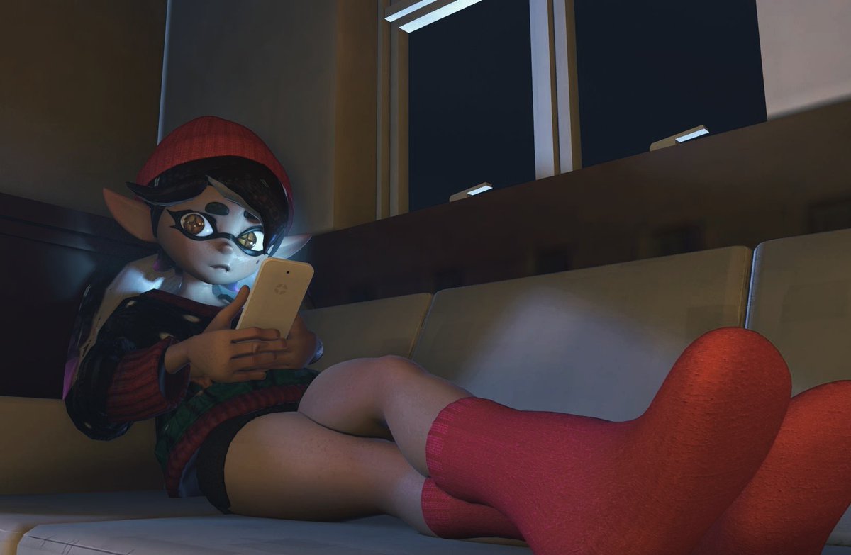 hellogrdon's tweet image. Have you been there all this time?

Model by @nsfwo262 &amp;amp; @MandalaFurikake 
#splatoon #splatoon2 #splatoon3 #callie #squidsisters #inkling #sfm #SourceFilmmaker