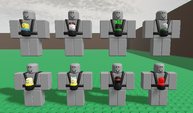 evilpassing's tweet photo. come get your pill baby carriers #roblox #robloxugc https://t.co/HpvGpSeEOb