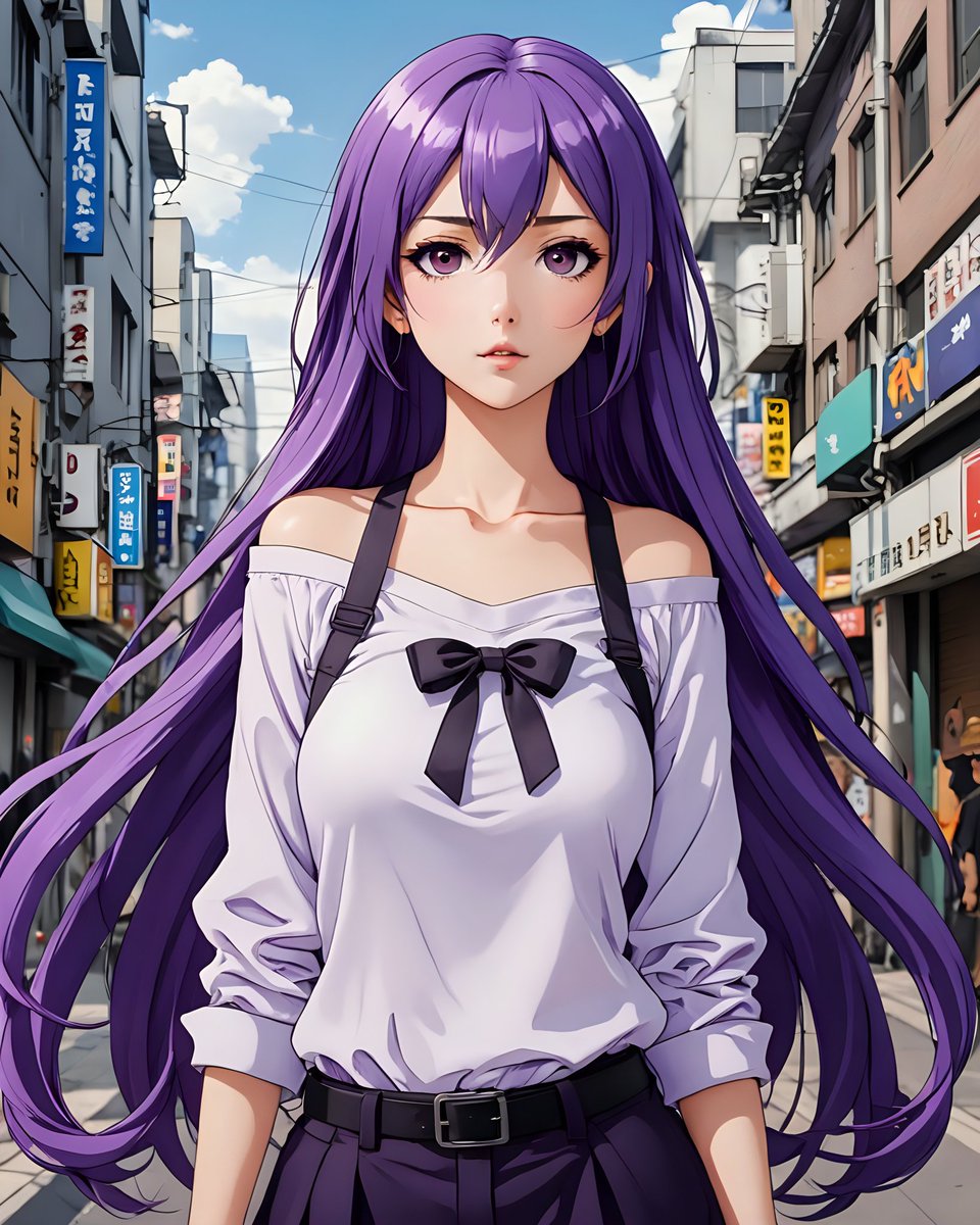 SIN_AI_1's tweet image. QT Anime Portrait