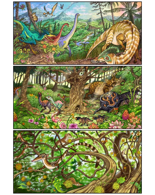 Here are some pages from the first chapter of a big comic I've been working on for the past few years. It's the reason I don't post much, so thank you for sticking around! :) 