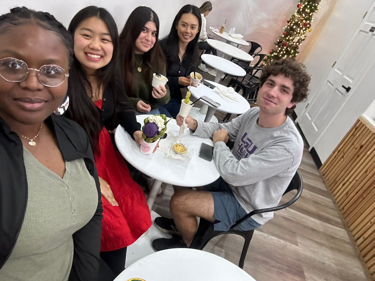 Celebrating the end of this semester! We’re 1/8 done with med school now 🥳
