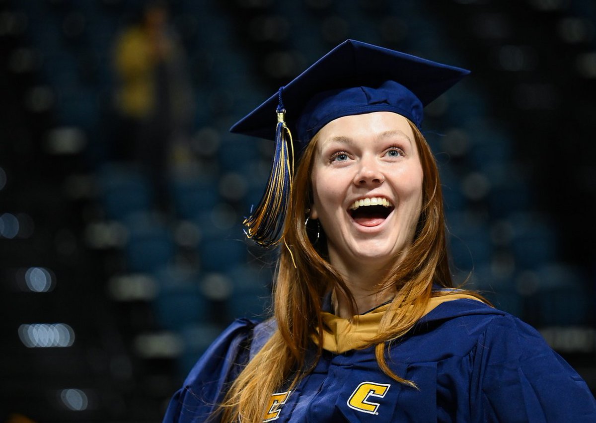 UTChattanooga's tweet photo. 🎓 Congratulations to our graduate school class of 2024! Your hard work has paid off, and we can’t wait to see what you accomplish next. 💙💛 #UTCGrad https://t.co/vc0Oo6MlJv