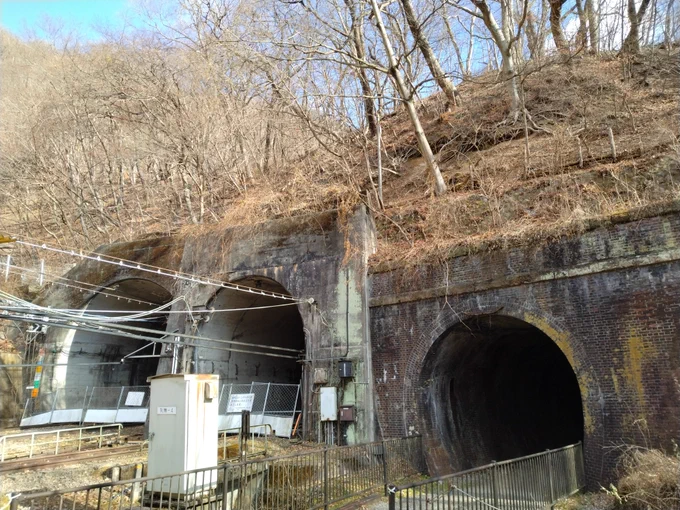 熊の平駅跡に来た。 