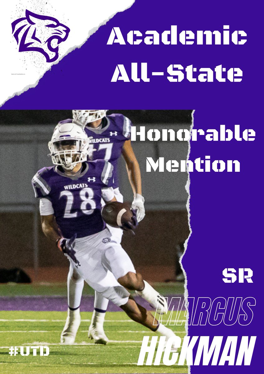 Congratulations to <a href="/Marcu5H_/">Marcus Hickman</a>!! <a href="/etxhsfb/">Elgin Wildcat Football</a> #UTD <a href="/THSCAcoaches/">THSCA</a> <a href="/ELGINISD_EHS/">ELGIN HIGH SCHOOL</a> <a href="/ElginTxISD/">Elgin ISD</a>