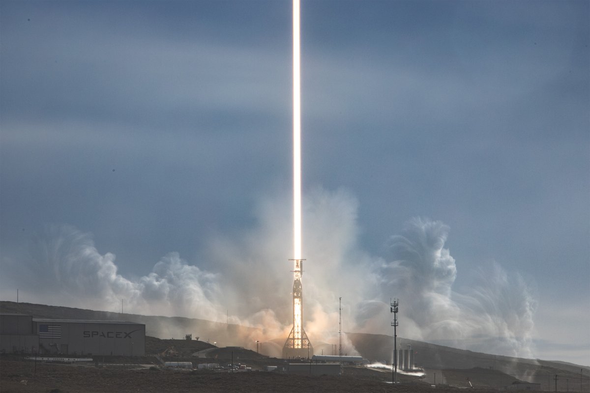 Falcon 9 lifts off from pad 4E in California completing our 125th mission of 2024