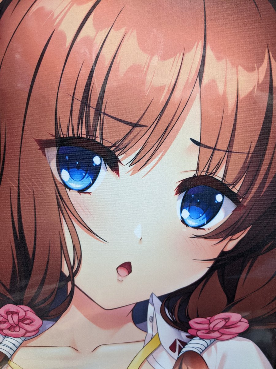 結菜さんの抱き枕カバー届きました！ ふつくしい 実物を至近で見ても 