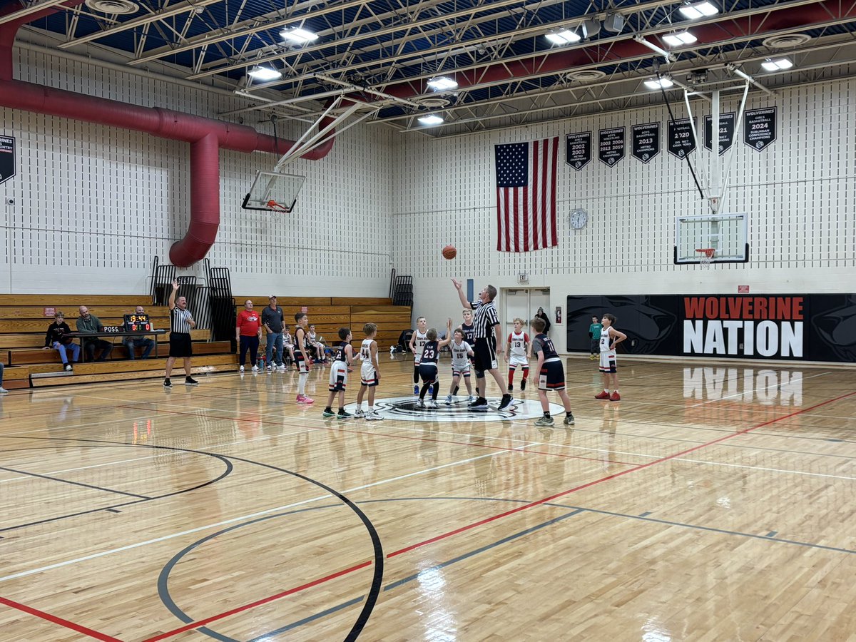 MillardSouthPBC's tweet photo. Mother Nature is slowing us down, but not stopping PBC’s Winter Classic! 

Games will resume at 10am December 14! https://t.co/YbJLoryAqD