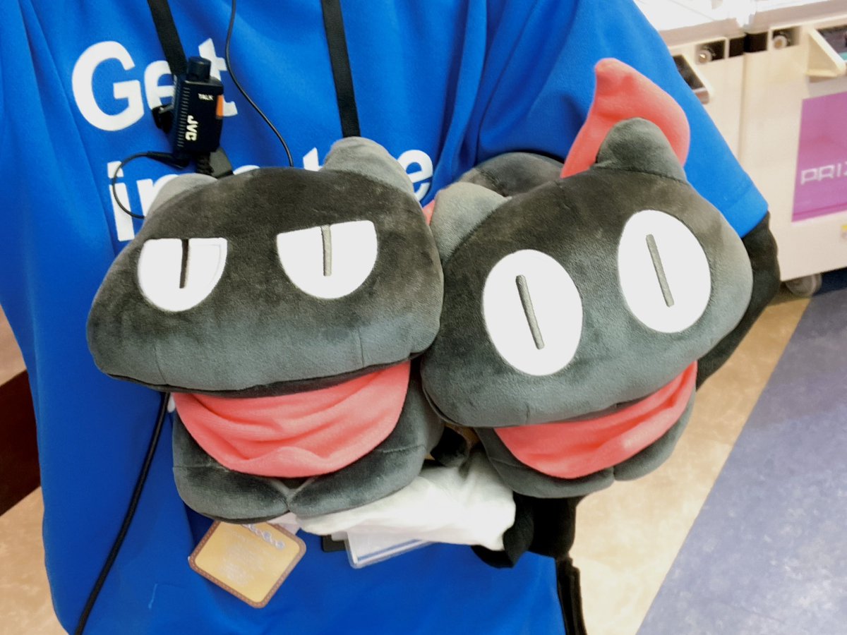 未使用 ましゅもっち 坂本さん ぬいぐるみ 全2種セット 日常 GiGO限定 コンテンツ対象店舗一覧｜GENDAGiGO