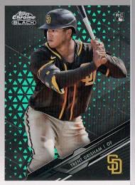Trying to help a friend complete a set run for 2020 Topps Chrome Black green refractor

Needs #12 Trent Grisham and #68 Jesus Luzardo. Hit me up if you have a lead please!!