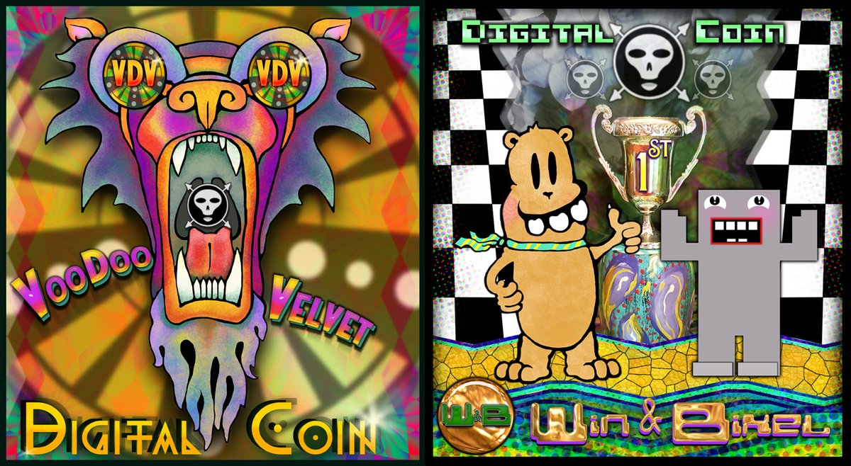 VoodooVelvet's tweet image. You'll want to howl with delight,
When the $VDV coin is in sight. &
With Win & Bixel,the first ever crypto meme,
You'd better believe we're moving ahead full steam.
youtube.com/watch?v=6lFxGB…
#VoodooVelvet $VDV $W&B #cryptocurrency #memecoins #popsurreal #moondance #NFTdrop #3dprint