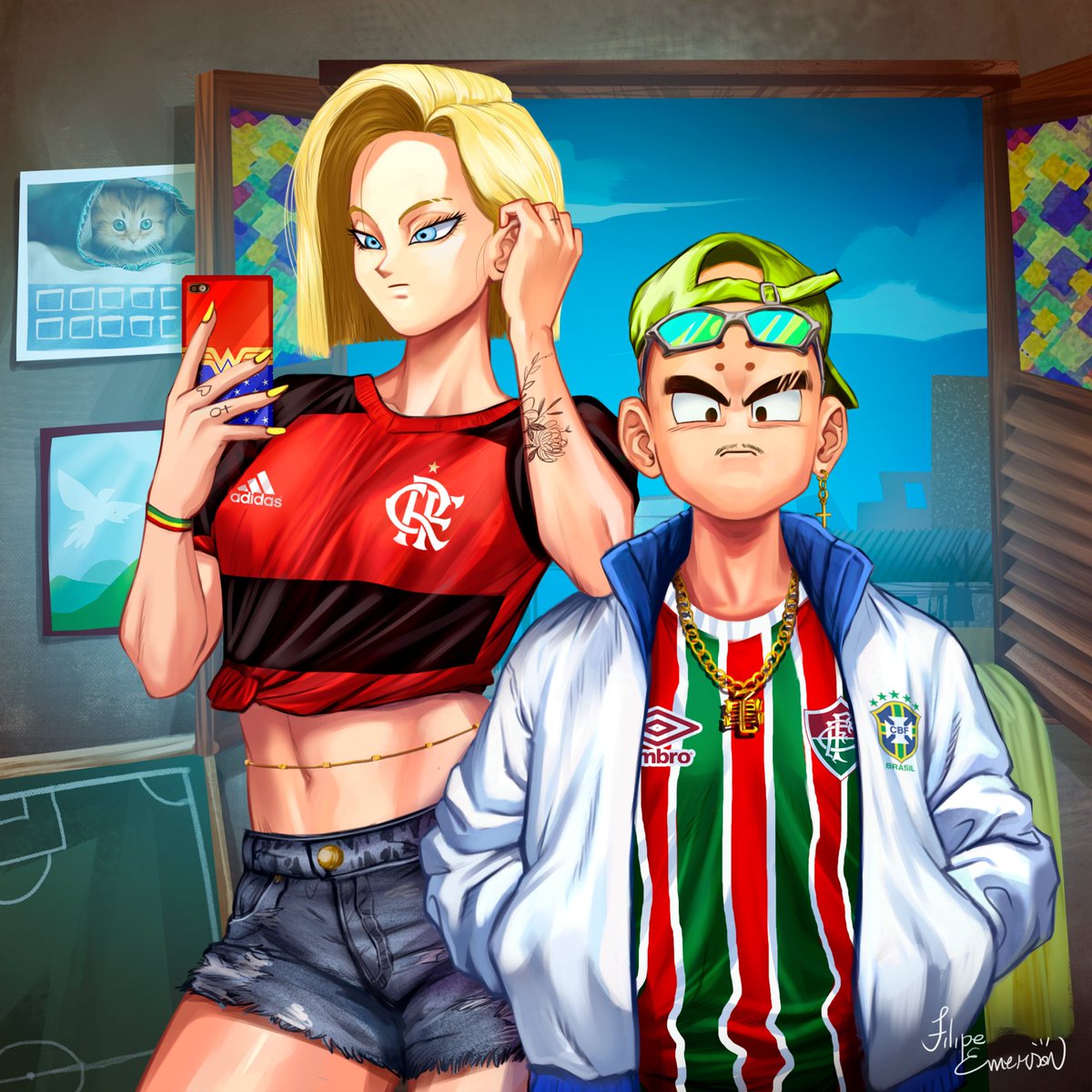 eu e o matheus
