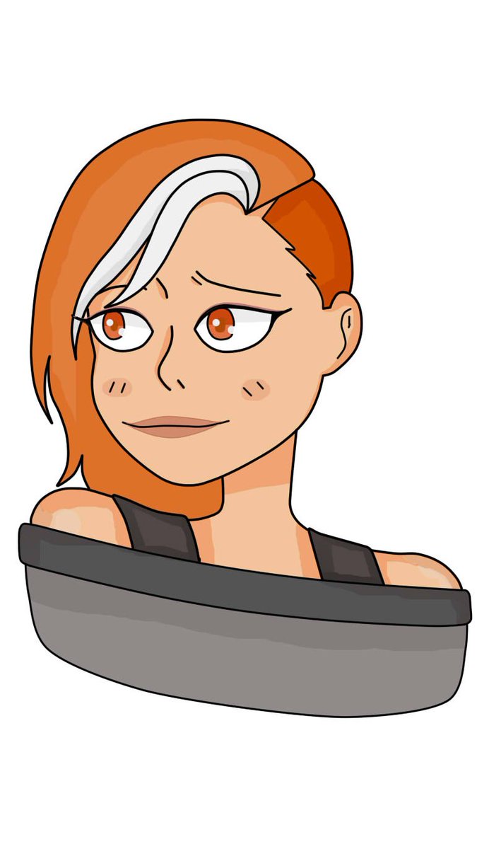 angelahofferson's tweet photo. Aca intento de dibujo. No encontre versiones humanas de motita, y ella es increible y necesita amor!!. Su cuerpo creo que seria el de un triangulo invertido ademas que tenga el fisico de una nadadora (es un pez) El estilo rise duele #rottmnt  #SaveRiseoftheTMNT #RiseoftheTMNT https://t.co/QNlGUzCVe5