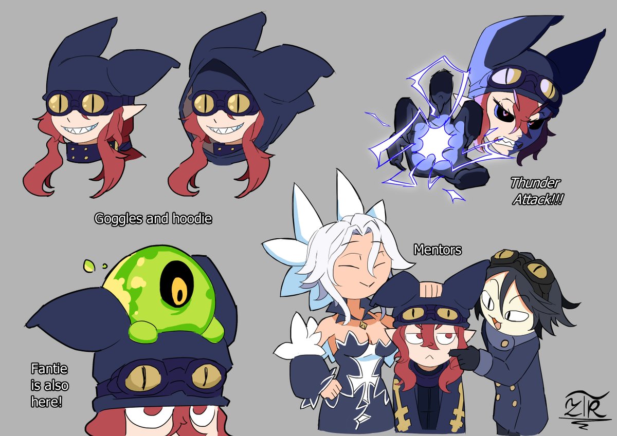 Zicos_TR's tweet photo. Just like Eureka's I also wanted to do concepts for Nachi the Thief!
#LabyrinthofGalleria 
#ガレリアの地下迷宮と魔女ノ旅団 
#ガレ魔女 https://t.co/GPwwD8SISq
