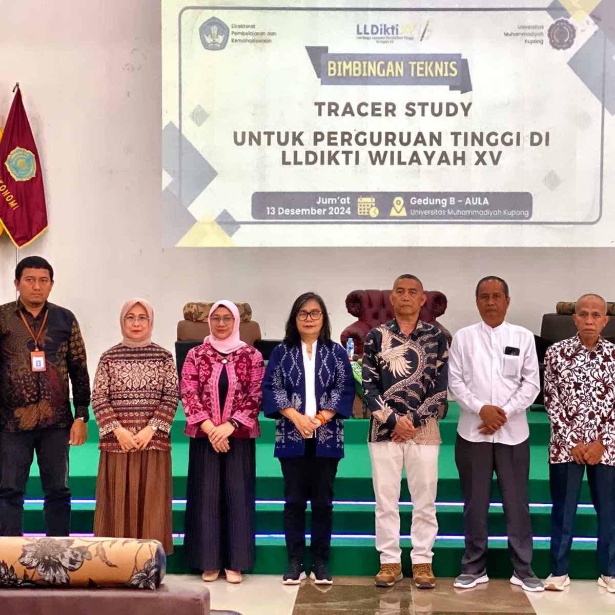 asephs82's tweet photo. Bimbingan teknis tracer study untuk Perguruan Tinggi di LLDikti Wilayah XV

hari, tanggal: Rabu-Sabtu, 11-14 Desember 2024
tempat: Universitas Muhammadiyah Kupang https://t.co/e6tg5az5hg