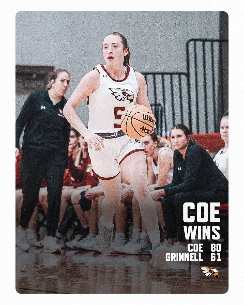 Coe Athletics (@coeathletics) on Twitter photo back ✌️back 30 pieces for Taylor Brunson 😱
<a href="/CoeCollegeWBB/">Coe College Women's Basketball</a> moves to 9-1 with a big win over Grinnell.
#KohawkNation back ✌️back 30 pieces for Taylor Brunson 😱
<a href="/CoeCollegeWBB/">Coe College Women's Basketball</a> moves to 9-1 with a big win over Grinnell.
#KohawkNation