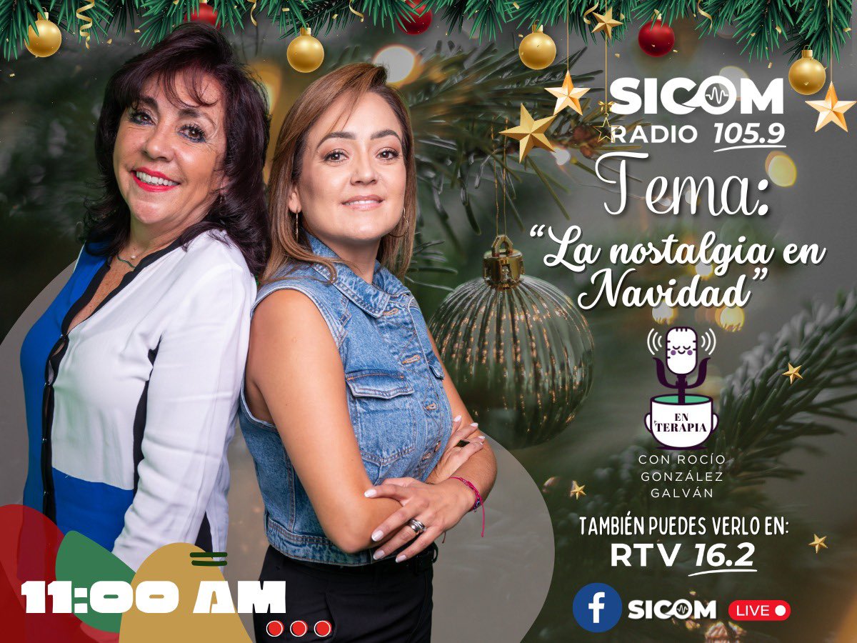 Errorstv7's tweet image. Acompáñanos este lunes en nuestro programa #EnTerapiaConRocíoGonzálezGalván un espacio de terapia guiado por la psicóloga Rocío González para tratar diversos temas de la vida, enriquecido con testimonios para un abordaje más profundo.

📆Todos los Lunes 11:00 AM