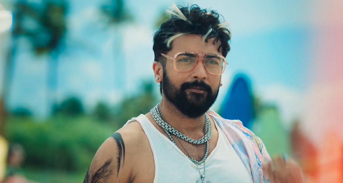 KUDALINGAM49671's tweet photo. #suriya in as #Francis
#YoloSong best look in recent times 😍
#Kanguva https://t.co/uIkj01z2xT