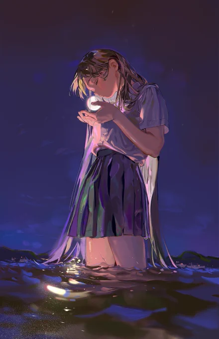 This painting also helped me reconnect with my inner self, i'm happy that it received so much support  