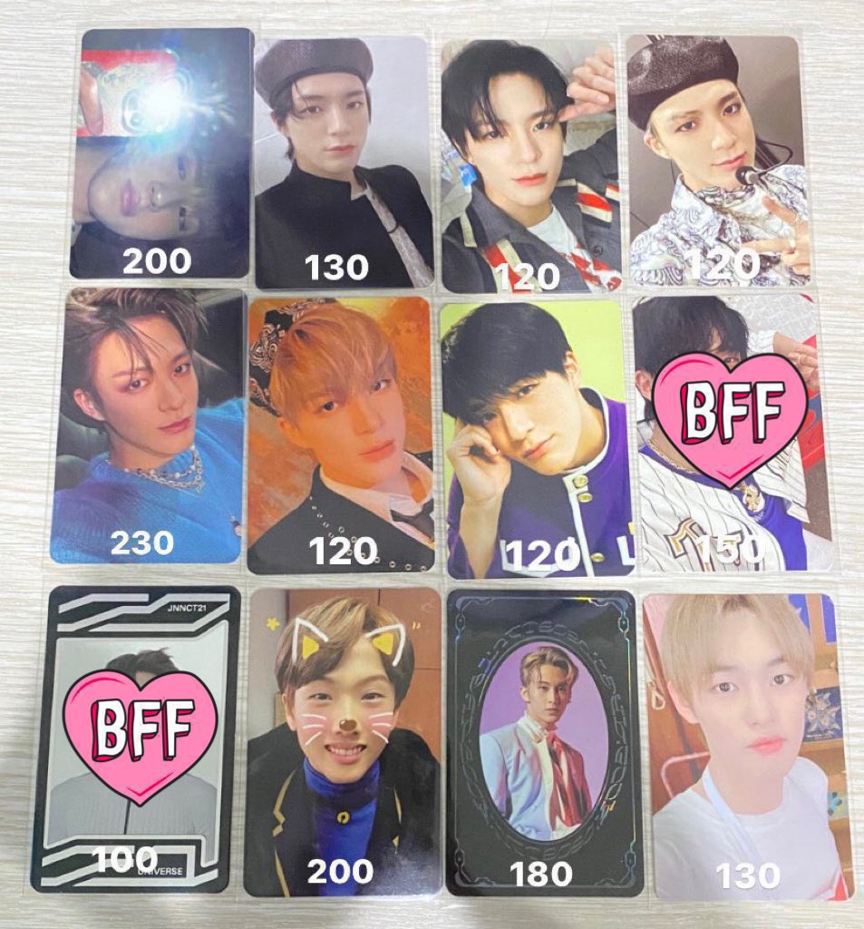 patchynini1's tweet image. พร้อมส่ง✨

การ์ดเจโน่ เฉินเล่อ จีซอง มาร์ค

📮free shipping 
#ตลาดนัดnct #ตลาดนัดnctdream #ตลาดนัดnct127 #ตลาดนัดอซท