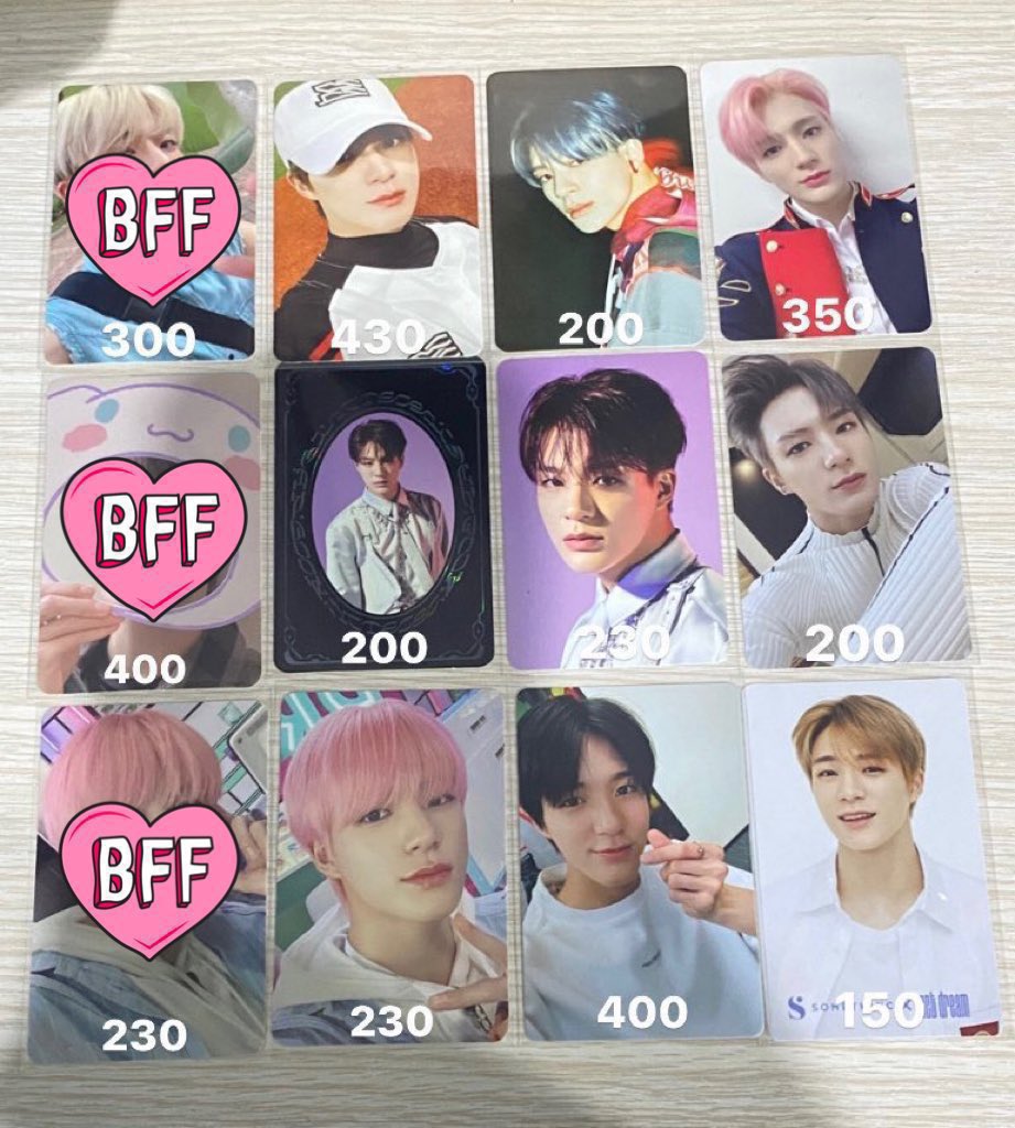 patchynini1's tweet image. พร้อมส่ง✨

การ์ดเจโน่ เฉินเล่อ จีซอง มาร์ค

📮free shipping 
#ตลาดนัดnct #ตลาดนัดnctdream #ตลาดนัดnct127 #ตลาดนัดอซท