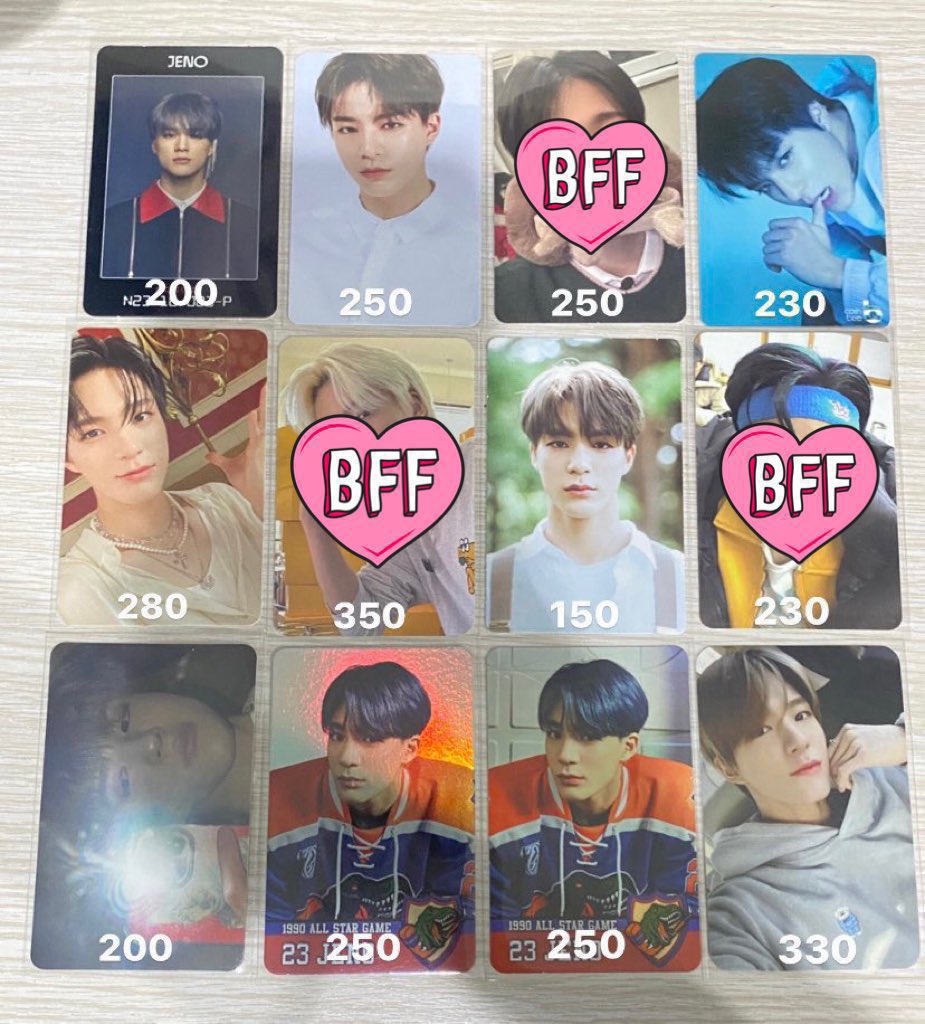 patchynini1's tweet image. พร้อมส่ง✨

การ์ดเจโน่ เฉินเล่อ จีซอง มาร์ค

📮free shipping 
#ตลาดนัดnct #ตลาดนัดnctdream #ตลาดนัดnct127 #ตลาดนัดอซท
