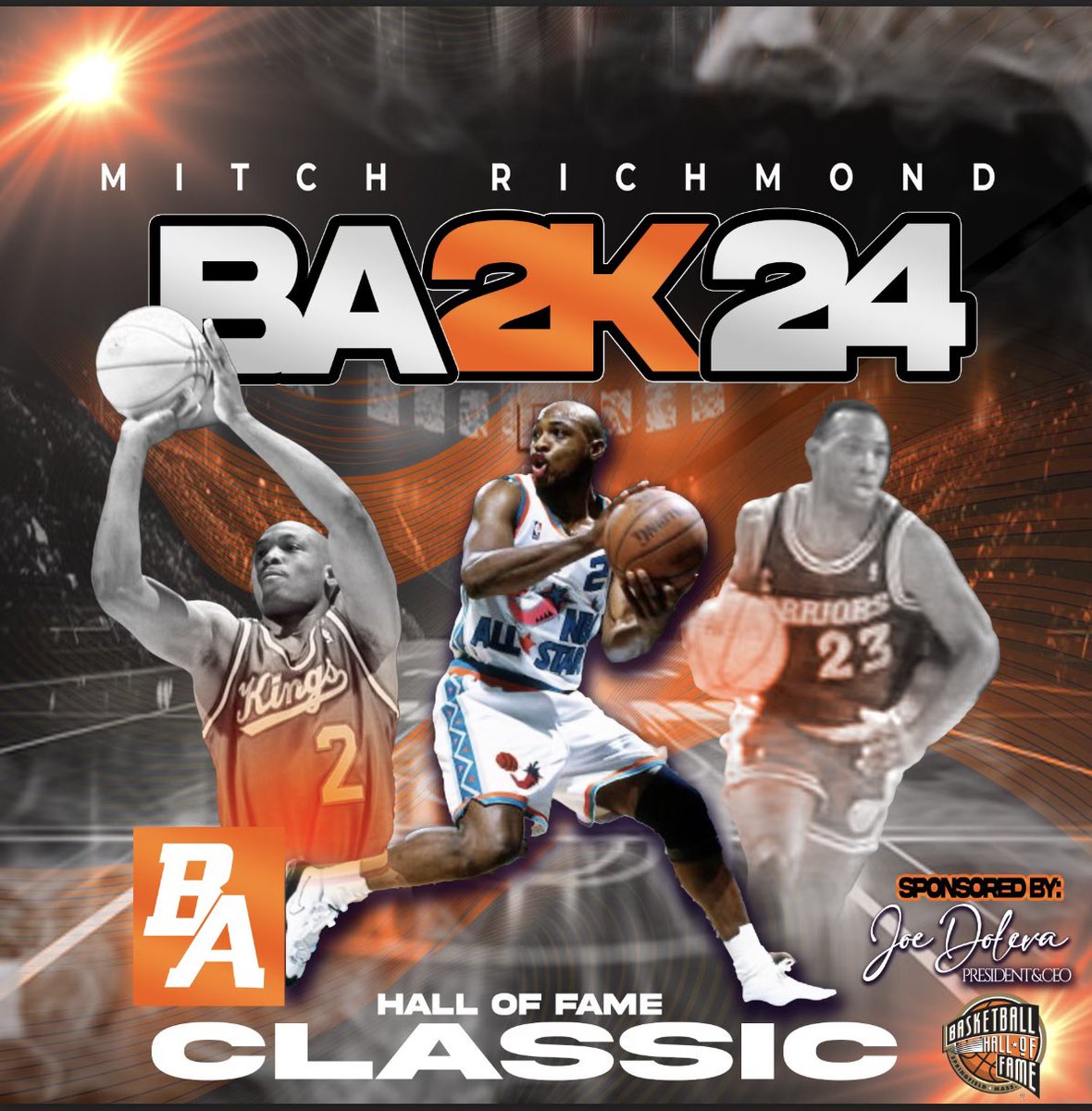 LaquestaA's tweet image. Today was a GREAT day to B.A. Cobra…Congrats Hall of Famer @mitchrichmond23 for being inducted into the Cobra Hall of Fame, having the basketball court named in your honor, and earning your ORANGE JACKET!
#ItsAllInTheDetails🧡🖤
#YourFavoriteAthleticDirector
#LeadingAndLearning