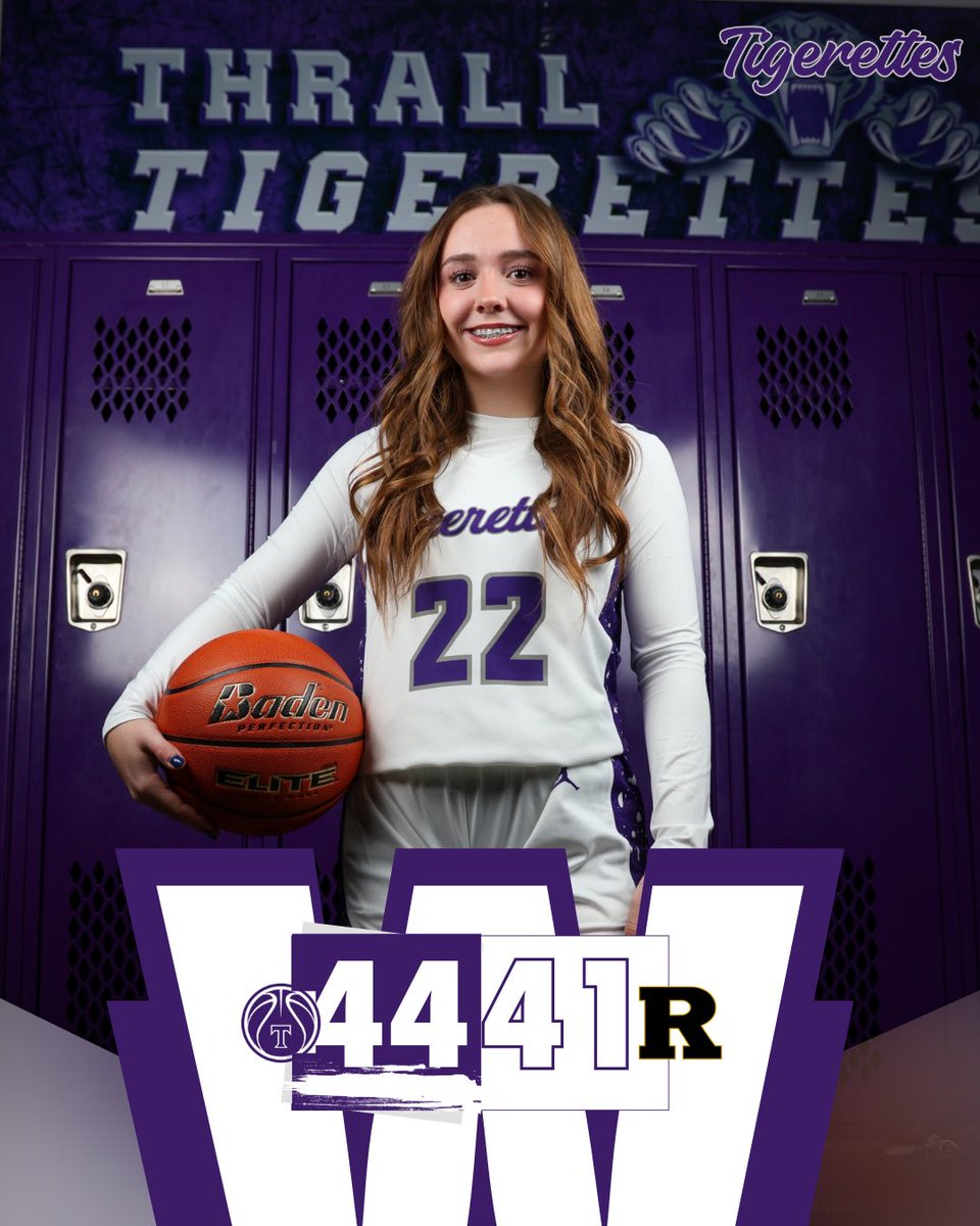 ThrallAthletics's tweet photo. The Tigerettes get it done in a crucial District Match Up vs. Rogers! https://t.co/WZDfoUwYS1