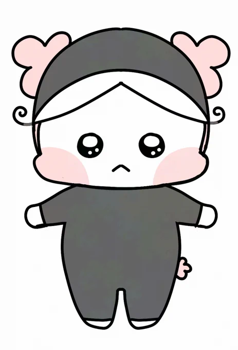 可愛い二頭身キャラを作ろうチャレンジ。これは可愛いんじゃ…? 
