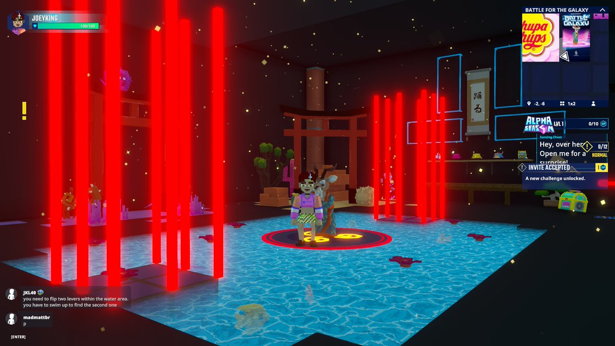 KriangKJ's tweet photo. Training at the Battle of Galaxy Dojo in @TheSandboxGame. Preparing to defend the universe, one punch at a time! 🥋🌌 @dancefightapp https://t.co/7AZqSZyoFO #TheSandbox #AlphaSeason4 #AS4SocialChallenge https://t.co/CN35M8Wxqf