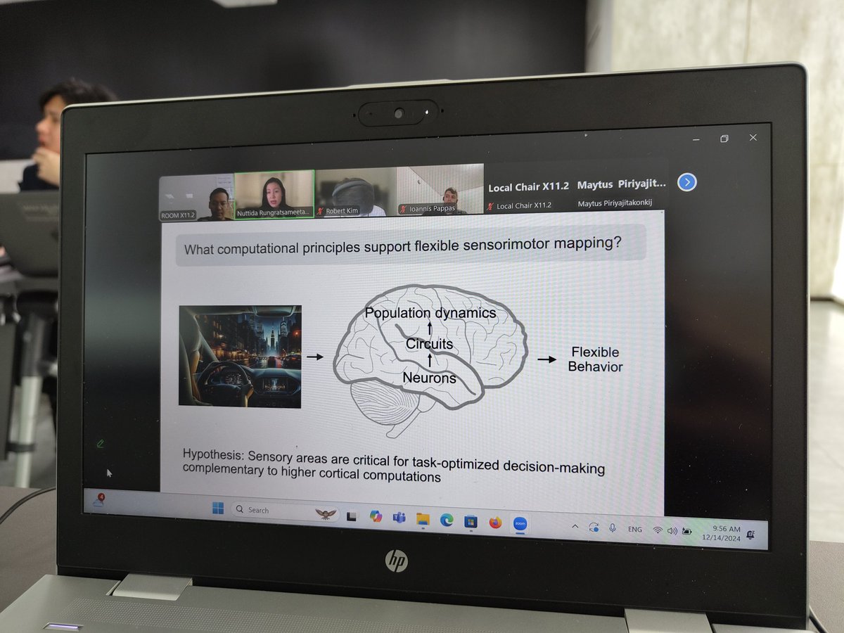 Titipat Achakulvisut (@titipat_a) on Twitter photo Listening to <a href="/nuttidarungrat/">Nuttida Rungratsameetaweemana</a> 's talk at Brain Informatics 2024 workshop: Computational Tools for Cognition (CTC) Listening to <a href="/nuttidarungrat/">Nuttida Rungratsameetaweemana</a> 's talk at Brain Informatics 2024 workshop: Computational Tools for Cognition (CTC)