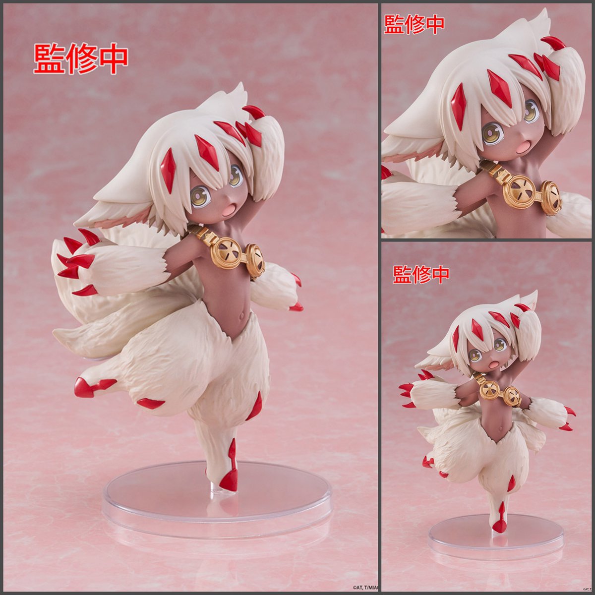 Faputa from “Made in Abyss: The Golden City” joins the Coreful figure line  by Taito! This adorable figure captures Faputa playfully balancing on one  foot with a cute expression. Preorder today at, image size:1200x1200