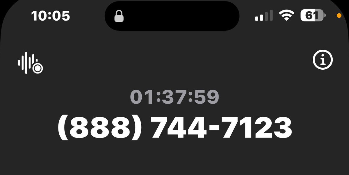 SheIsVinni's tweet photo. @PurolatorInc @PurolatorHelp cannot be serious with their hold time.  Imagine not being able to use the self serve and having to sit waiting this long. https://t.co/zmaUZLwaGC