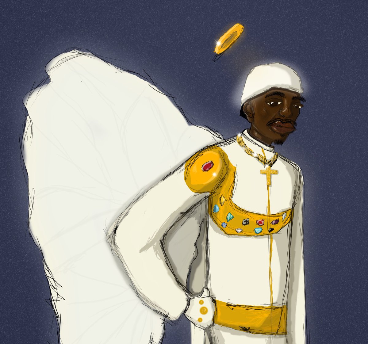 POGB_TTS's tweet photo. Put on your Armor
Untitled piece 
Digital Painting 
By POGB https://t.co/TsY7iQACaM