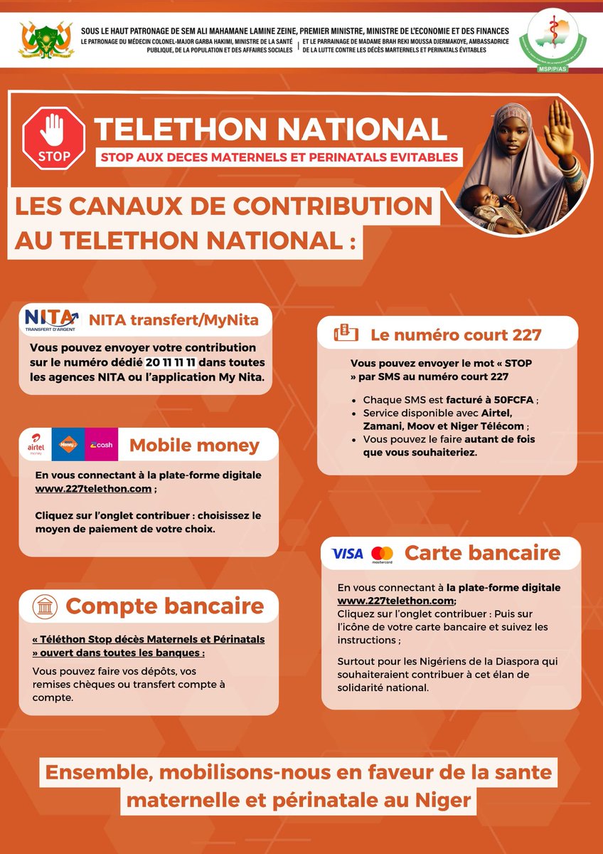 Agissons maintenant pour protéger nos mères, nos sœurs, nos filles. Votre geste, aussi petit soit-il, peut avoir un impact immense. Ensemble, construisons un avenir où donner la vie ne signifie plus risquer la mort."Témoignons notre engagement pour la souveraineté par nos gestes