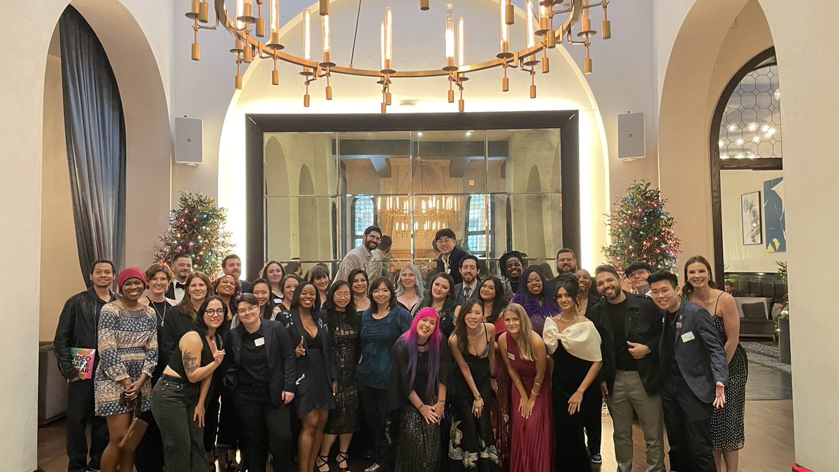 Thank you <a href="/geoffkeighley/">Geoff Keighley</a> and @emily_bouchoc for hosting Future Class at this year’s #TheGameAwards !! It was such a great experience and so fun meeting everyone 💖