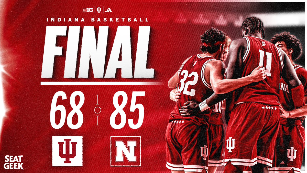 IndianaMBB's tweet photo. Final. https://t.co/K1zHGwcDDy