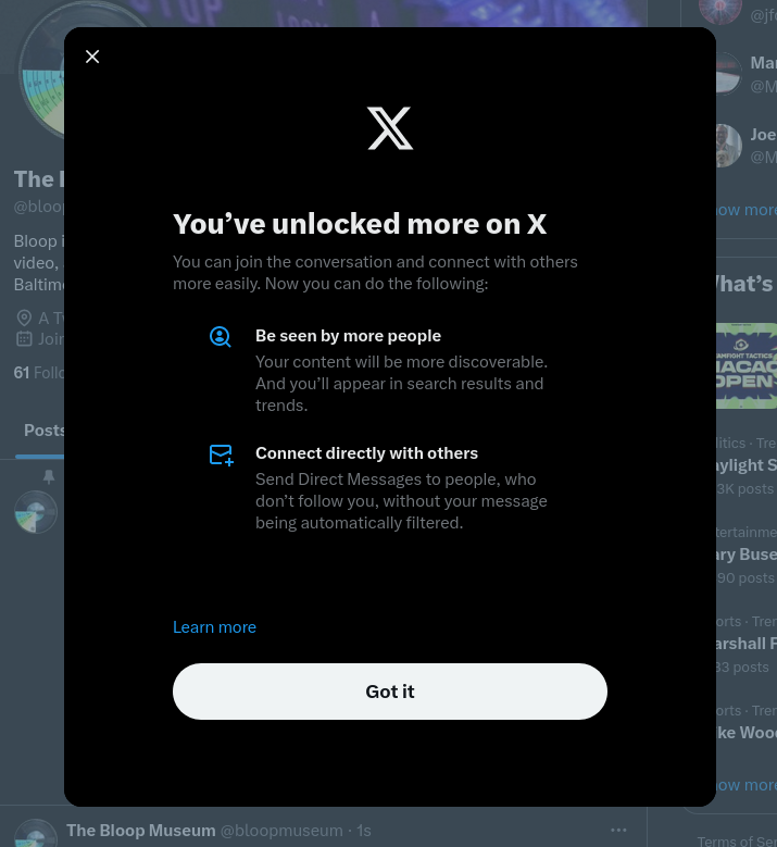 So cool! After years of being here with hundreds of posts (617 is a really weird number to unlock this on, isn't it?), we've finally achieved this thing that clearly defines the era we live in.

Raised eyebrow reacts only