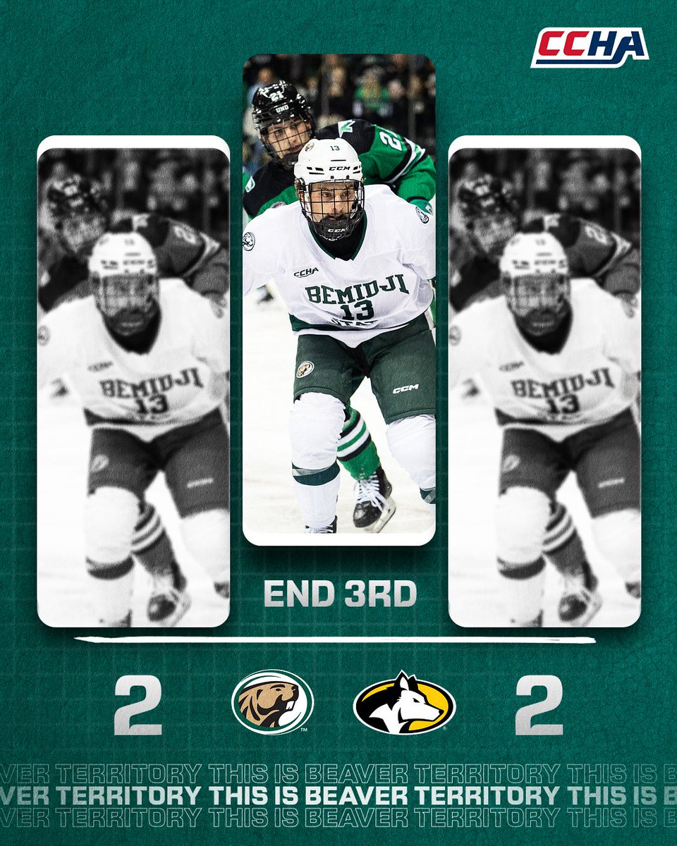 BSUBeaversMHKY's tweet photo. Beavers are headed to overtime!

#GoBeavers #BeaverTerritory https://t.co/f3xLnOmHnb