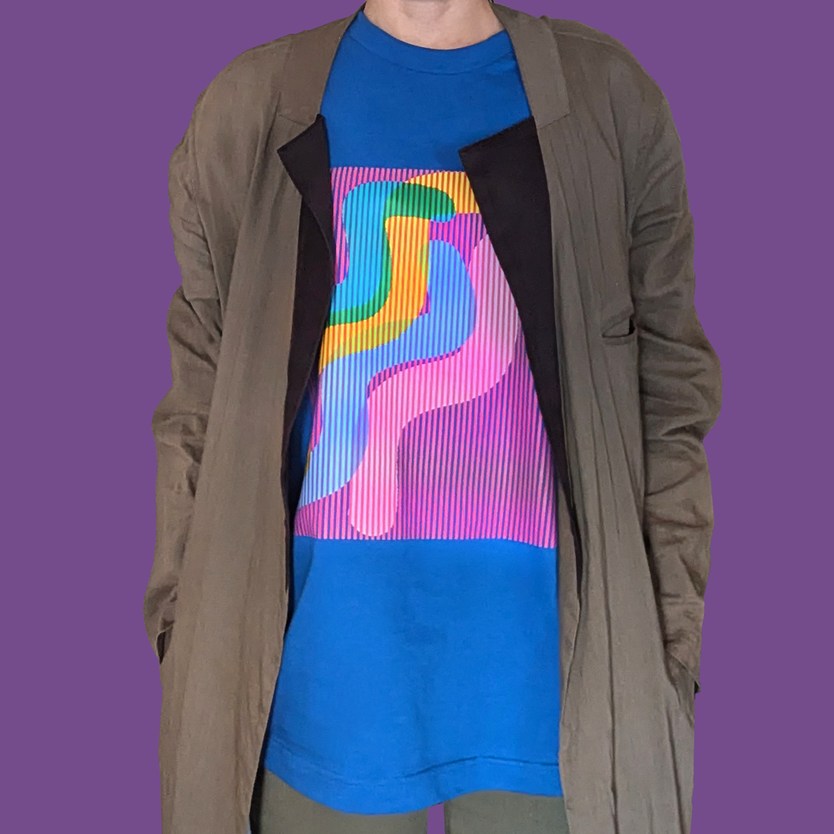 3x3xdesign78098's tweet photo. ロングTシャツ(5.6オンス)
ロイヤルブルー　 S

色鮮やかで、印刷分と地の質感が違うので、縦線がとても映えます！
https://t.co/2ZrHdWbDRm
#Tシャツトリニティ https://t.co/RJFkYqyrxw