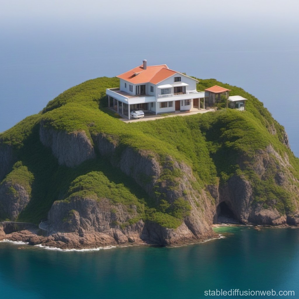 Could you live in a house like this without internet, a cellphone, or neighbors for $1 million for one year?