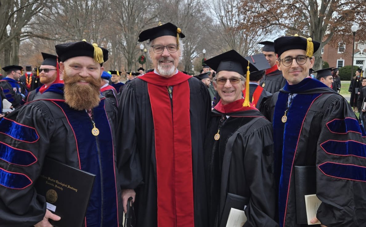 jkylebrosseau's tweet photo. So great to celebrate with the missions crew @SBTS today! What an honor. #trustedfortruth, #trustedformissions https://t.co/wXXvektjEv
