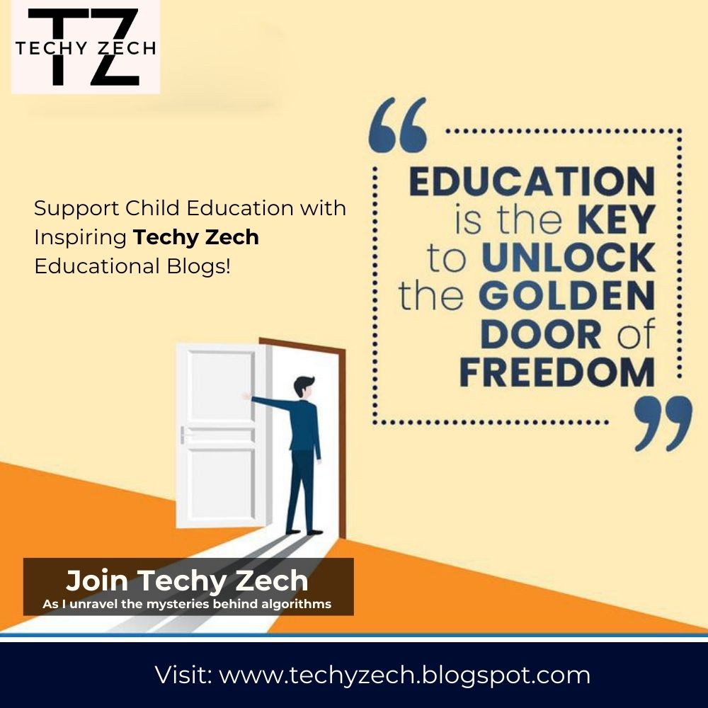 TechyZech's tweet image. &quot;Today is  your opportunity to build the tomorrow you want. Start learning with  Techy Zech and unlock your potential for a brighter future!&quot;

Visit : techyzech.blogspot.com

#TechEducation #FutureReady #TechyZech