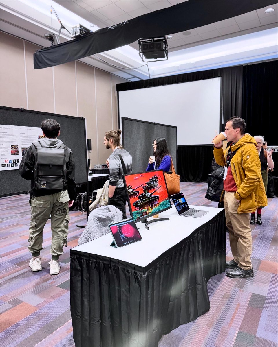 olstudioai's tweet photo. We are honored to have our AI short film, Ørigin, selected for @NeurIPSConf  Creative AI Track. It’s an incredible opportunity to present our work and share insights into AI-enhanced filmmaking workflow with leading AI researchers from Google, Apple, Microsoft, OpenAI and more 🚀 https://t.co/h599SZAT4G