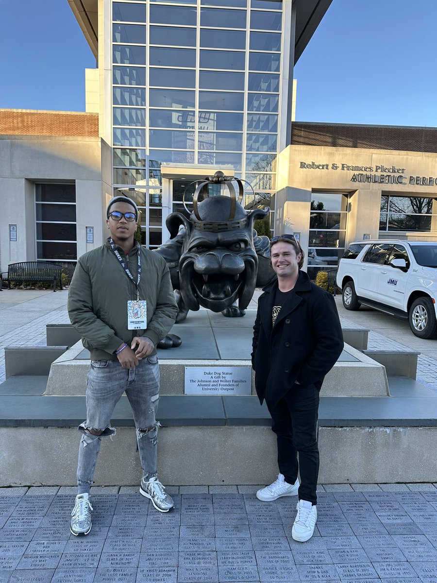 Lexingtonpunts's tweet photo. After a GREAT official visit and conversation with @CoachBobChesney I’m blessed to receive an offer to FLIP THE FIELD @JMUFootball. #GodsPlan #Godukes https://t.co/eKBrq86SVl
