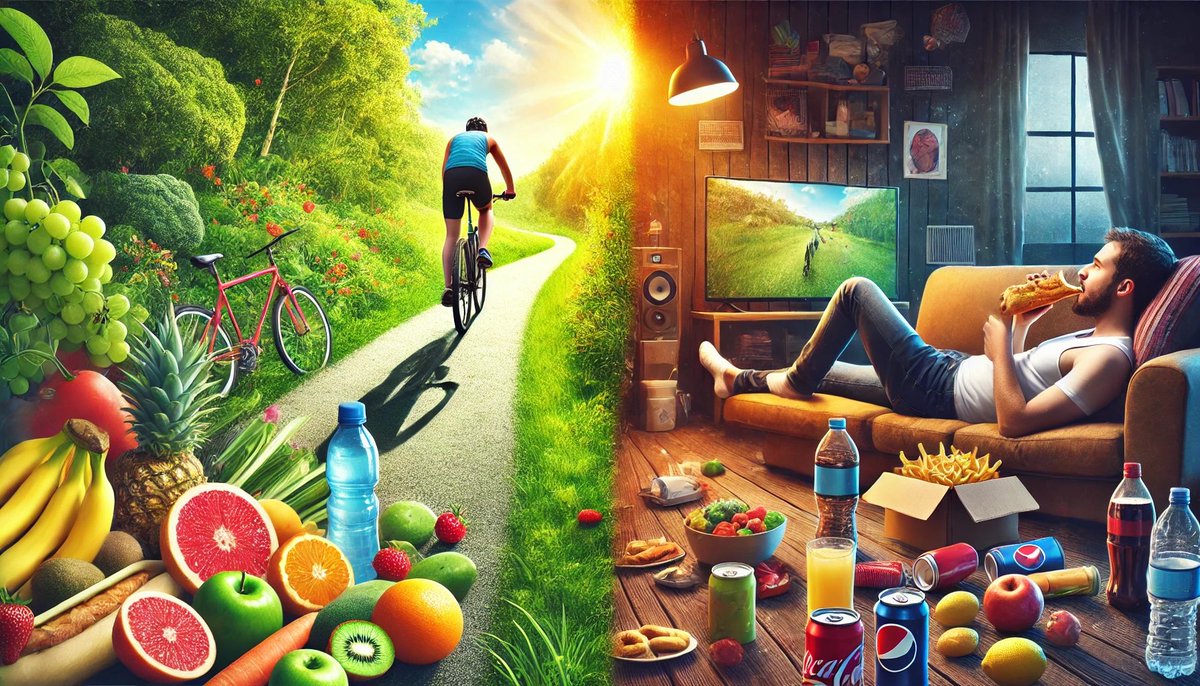 Your daily habits define your health! 🏃‍♂️🥗💤

✅ Incorporate these 5 activities for a healthier life:
1️⃣ Start with 10 mins of stretching.
2️⃣ Drink 8 glasses of water daily.
3️⃣ Take a 15-20 min walk after meals.
4️⃣ Choose whole, unprocessed foods.
5️⃣ Unplug &amp; relax for better