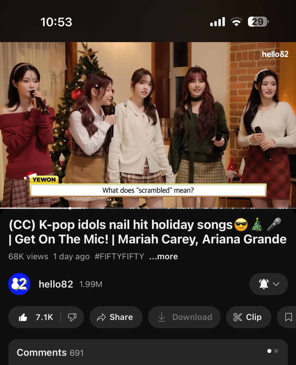 hhiem_99's tweet photo. @hello82official @we_fiftyfifty
Merry Christmas🎄I wish all of you continued success and many more opportunities to showcase your amazing talents and humors in the future!
https://t.co/TEASROINJG
#GetOnTheMic_FIFTYFIFTY #FIFTYFIFTYxhello82
#FIFTYFIFTY
#hello82 https://t.co/qwZX3mKg6V