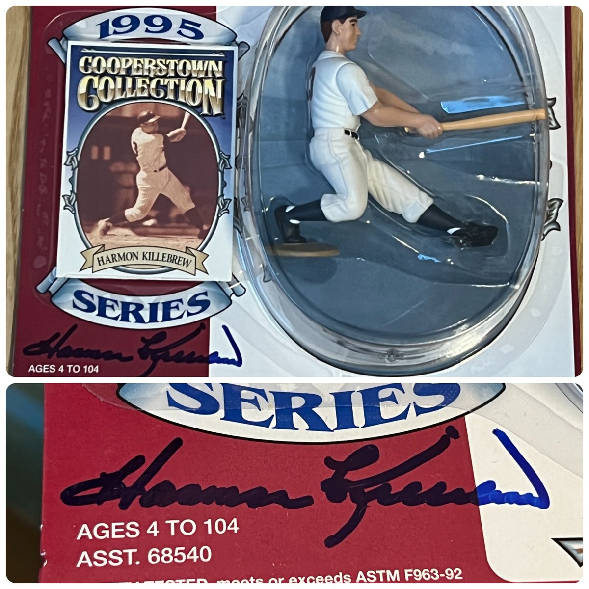 TeriE's tweet image. RARE #HarmonKillebrew SIGNED AUTOGRAPH #MNTwins VINTAGE 90s MLB #Cooperstown SLU

#vintagegifts #giftideas #signed #autograph #Twinsbaseball #MLB #sportsgifts #sportscollectibles #Killebrew #vintage90s #baseballcollectibles #baseballgifts

 ebay.com/itm/2670670119…