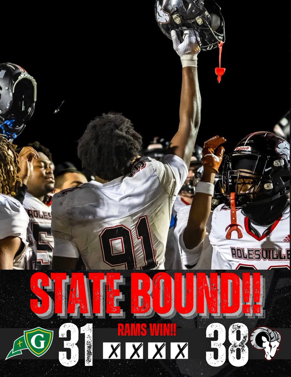 RamsFootballNC's tweet photo. Round 6 ⏳ https://t.co/UeKZgoYyVR