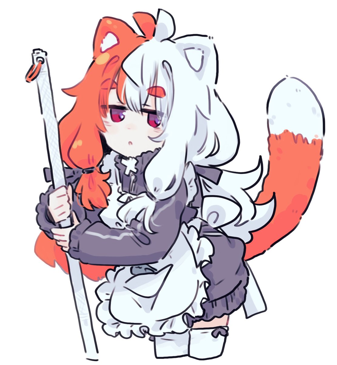 「」|菓しおりのイラスト